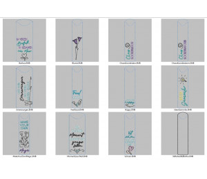 ADVENTSKALENDER 1. Dezember - Stickserie - 12 ITH Stiftehülle Vol. 1